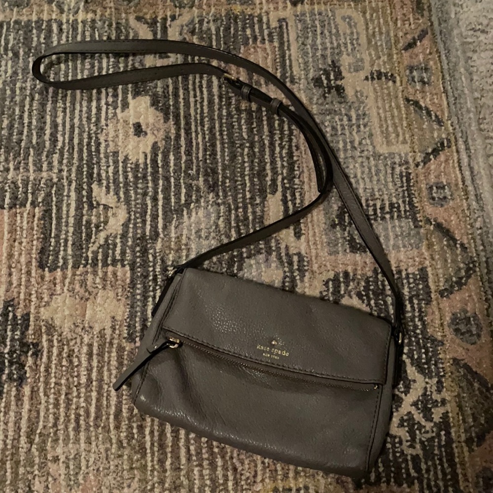 Kate Spade Grey Crossbody Bag